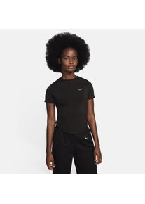 Haut de running à manches courtes Nike Running Division Dri-FIT ADV pour femme - Marron