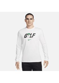 T-shirt de golf à manches longues Nike pour homme - Blanc