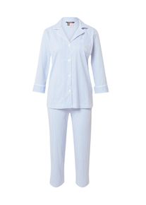 Lauren by Ralph Lauren Lauren Ralph Lauren Damer Pyjamas lysebl&aring; / hvid St&oslash;rrelse S