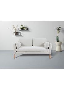 Andas 2-Sitzer »Helsingborg«, In Skandinavischem Design, Inkl. Lose Zierkissen weiß, Größe B/H/T: 174 cm x 82 cm x 91 cm B/H/T: 174 cm x 82 cm x 91...