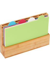 Metaltex Schneidebrett »Cut&Store«, (Set), 5-Teilig bunt, Größe B/H: 33 cm x 24 cm B/H: 33 cm x 24 cm , Das Set Cut & Store Schneidebretter verfügt...