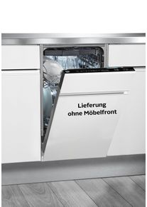 Beko Vollintegrierbarer Geschirrspüler »dis48125«, dis48125, 11 Maßgedecke, Mit Glassperfect weiß, Luftschallemission: 46 dB(A)