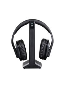 Thomson Funk-Kopfhörer »Funkkopfhörer, Kabelloser Tv, Hifi Over-Ear Digitaler Eingang,8h Akku« schwarz, Ausgezeichnete rauschfreie Tonübertragung,...
