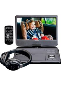 Lenco Portabler Dvd-Player »Dvp-1017«, Bluetooth schwarz, Tragbarer 10” DVD-Spieler mit USB/SD