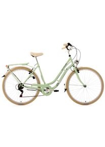 KS-Cycling Ks Cycling Cityrad »Casino«, 6 Gang, Shimano, Tourney Tz Schaltwerk, Kettenschaltung grün, Größe 53 cm - 28 Zoll (71,12 cm), SHIMANO...
