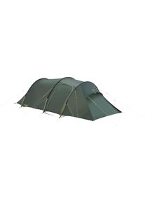 Nordisk Tunnelzelt »Oppland 3 Si«, 3 Personen grün, Größe B/H/L: 210 cm x 120 cm x 430 cm - B/H/L: 210 cm x 120 cm x 430 cm, Äußerst geräumiges...