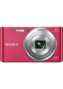 Sony Kompaktkamera »Dsc-w830«, Zeiss Vario-Tessar, 20,1 Mp, 8 Fachx Opt. Zoom rosa, 20,1 Megapixel