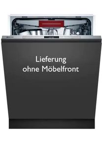 Neff Vollintegrierbarer Geschirrspüler »S355Hvx15E«, S355Hvx15E, 13 Maßgedecke silberfarben, Betriebsgeräusch 46 dB