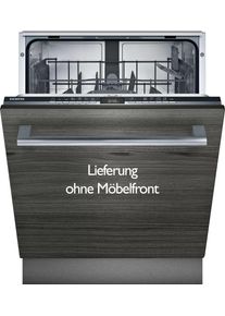 Siemens Vollintegrierbarer Geschirrspüler »Se63Hx41Te«, Se63Hx41Te, 12 Maßgedecke silberfarben, Betriebsgeräusch 44 dB