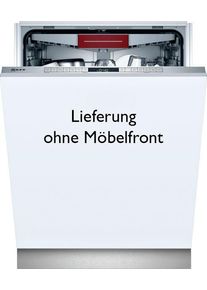 Neff Vollintegrierbarer Geschirrspüler »S455Hvx15E«, S455Hvx15E, 13 Maßgedecke weiß, Betriebsgeräusch 46 dB