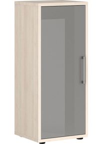 MAJA MÖBEL Maja Möbel Aktenschrank »Homebase«, Breite 47,2 Cm grau, Größe B/H/T: 47,2 cm x 113 cm x 40,1 cm B/H/T: 47,2 cm x 113 cm x 40,1 cm , Metallgriffe