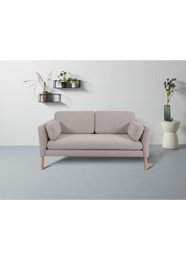 Andas 2-Sitzer »Helsingborg«, In Skandinavischem Design, Inkl. Lose Zierkissen grau, Größe B/H/T: 174 cm x 82 cm x 91 cm B/H/T: 174 cm x 82 cm x 91...