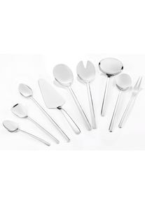 Picard & Wielpütz Solingen Besteck-Set »Ventura«, (Set, 46 Tlg.), Chromnickelstahl 18/10, Poliert silberfarben 46 tlg. made_in_germany spuel,...