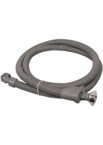 Kirchhoff Zulaufschlauch, Sicherheits-Zulaufschlauch, 3/4"Ig X 2 M X 3/4"Ig, 10bar/90°C grau, Anschluss 3/4" Innengewinde
