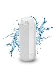Hama Bluetooth-Lautsprecher »Bluetooth®-Lautsprecher "Pipe 2.0", 24w«, Spritzwassergeschützt weiß, Indoor-/Outdoor-Modus - Klngerlebnis optimal...