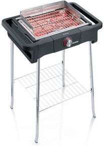 Severin Standgrill »Pg 8124 Style Evo S«, 2500 W schwarz, Keine Verbrennungsgefahr an allen Oberflächen, dank SafeTouch-Gehäuse
