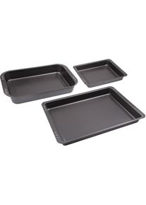 CHG Auflaufform, Feinblech, (3 St.), Made In Germany grau made_in_germany, Made in Germany