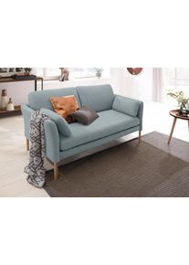 Andas 2-Sitzer »Helsingborg«, In Skandinavischem Design, Inkl. Lose Zierkissen grau, Größe B/H/T: 174 cm x 82 cm x 91 cm B/H/T: 174 cm x 82 cm x 91...
