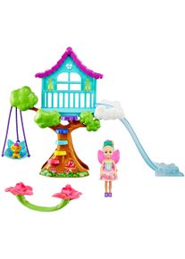 Barbie Puppenhaus »Dreamtopia Chelsea Feen-Baumhaus-Spielset Mit Puppe« bunt, Barbie »Dreamtopia Chelsea Feen-Baumhaus-Spielset mit Puppe«