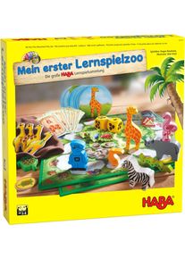 Haba Spielesammlung »Mein Erster Lernspielzoo«, Made In Germany bunt, Kinderspiel »Mein erster Lernspielzoo«