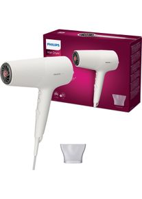 Philips Haartrockner »Series 5000 bhd501/00«, 2100 W, 1 Aufsätze, Mit Thermoshield Technologie, 3 Hitze-Und 2 Geschwindigkeitsstuffen weiß, Keine...