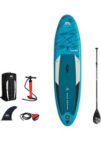 Aqua Marina Sup-Board »Vapor Isup Bt-21vap«, (Set, 6 Tlg., Mit Paddel, Pumpe Und Transportrucksack) blau, Größe 10’4″ - 315cm 315 cm, Modell 2021...