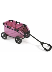 Bayer Chic 2000 chic2000 Puppen Ziehwagen »Skipper, «, (1 Tlg.) pink, Bollerwagen »Skipper, pink«