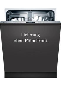 Neff Vollintegrierbarer Geschirrspüler »S355Hax29E«, S355Hax29E, 13 Maßgedecke grau, Betriebsgeräusch 44 dB