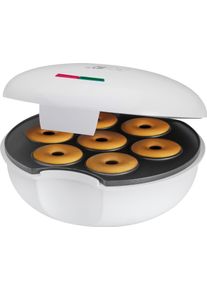 Clatronic Donut-Maker »Dm 3495«, 900 W weiß, Backen von bis zu 7 Bagels/Donuts