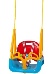 BABYGO Einzelschaukel »Doremi, «, 3In1; Babyschaukel, Schaukelsitz Und Schaukelbrett In Einem rot, 3in1 Schaukel »DoReMi« Babyschaukel,...