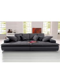 Mr. Couch Big-Sofa »Haiti«, Wahlweise Mit Kaltschaum (140kg Belastung/Sitz) Und Rgb-Beleuchtung schwarz, Größe B/H/T: 300 cm x 85 cm x 142 cm...