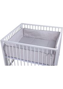tiSsi® Laufgittereinlage »Moritz, Diamant Pastell«, FürLaufgitter 100X93 grau, Laufstalleinlage »Diamant Pastell«