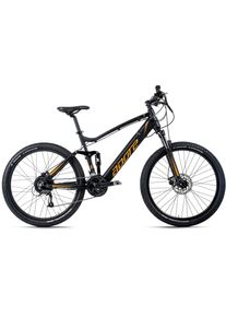 Adore E-Bike »Xpose«, 27 Gang, Shimano, Altus, Heckmotor 250 W schwarz, Größe 48 cm - 27,5 Zoll (69,85 cm), Vollgefederter Aluminium-Rahmen...