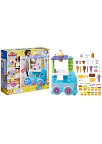 Hasbro Knete »Play-Doh Großer Eiswagen«, Höhe Ca. 95 Cm, Mit Musik Und Soundeffekten bunt, Knete, »Play-Doh Großer Eiswagen«