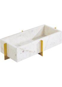 Guido Maria Kretschmer Home & Living Guido Maria Kretschmer Home&Living Dekotablett »Alonger«, (1 St.), Aufbewahrung, Aus Marmor goldfarben , Guido Maria Kretschmer Home & Living -...