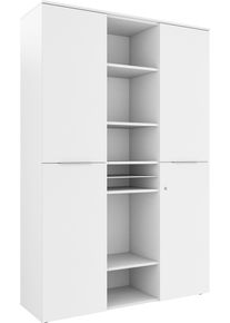 MAJA MÖBEL Maja Möbel Aktenschrank »Trendo«, Kratzfest Durch Melaminharzbeschichtung weiß, Größe B/H/T: 131,3 cm x 198 cm x 42,3 cm B/H/T: 131,3 cm x 198 cm x...