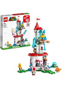 Lego® Konstruktionsspielsteine »Katzen-Peach-Anzug Und Eisturm – Erweiterungsset (71407)«, (494 St.)Super Mario bunt, Katzen-Peach-Anzug und...