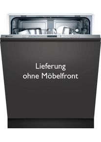Neff Vollintegrierbarer Geschirrspüler »S353Itx00E«, S353Itx00E, 12 Maßgedecke grau, Betriebsgeräusch 52 dB