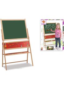 Eichhorn Standtafel »Magnettafel«, Made In Europe bunt, Größe B/H: 67 cm x 110 cm - B/H: 67 cm x 110 cm, Magnetische Kindertafel mit Spieluhr