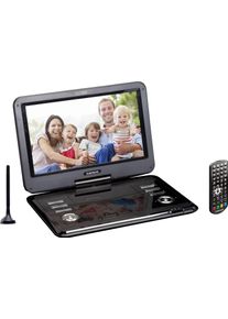 Lenco Portabler Dvd-Player »Dvp-1273 12zoll Mit Dvb-t2« schwarz, 11,6” (29 cm) Dreh- und neigbarer TFT 16:9 Bildschirm