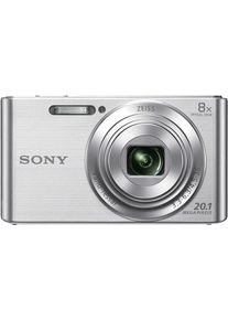Sony Kompaktkamera »Dsc-w830«, Zeiss Vario-Tessar, 20,1 Mp, 8 Fachx Opt. Zoom silberfarben, 20,1 Megapixel