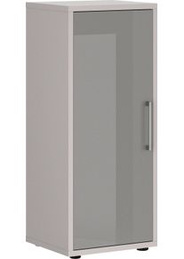 MAJA MÖBEL Maja Möbel Aktenschrank »Homebase«, Breite 47,2 Cm grau, Größe B/H/T: 47,2 cm x 113 cm x 40,1 cm B/H/T: 47,2 cm x 113 cm x 40,1 cm , Metallgriffe