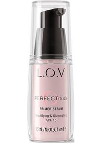 L.O.V Primer »Perfectitude Primer Serum« beige - 15 ml, Make-up-Grundierung für eine schöne und strahlende Haut.