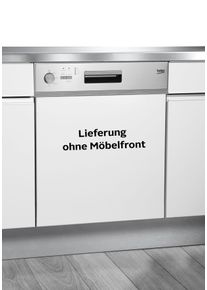 Beko Teilintegrierbarer Geschirrspüler »dsn04420x«, dsn04420x, 14 Maßgedecke, Mit Intensiv 70°C weiß, Luftschallemission: 52 dB(A)