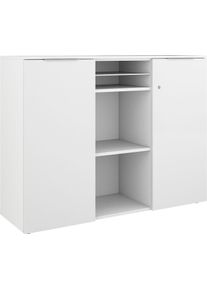 MAJA MÖBEL Maja Möbel Aktenschrank »Trendo«, Kratzfest Durch Melaminharzbeschichtung weiß, Größe B/H/T: 131,3 cm x 100,8 cm x 42,3 cm B/H/T: 131,3 cm x 100,8...