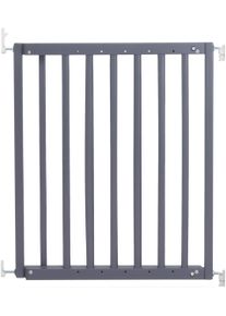 Geuther Türschutzgitter »Modilok, «, Schwenk-Türschutzgitter; Verstellbar Von 63-103,5 Cm grau, Größe B/H: 63 cm x 75 cm - B/H: 63 cm x 75 cm,...