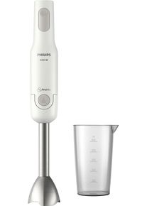 Philips Stabmixer »Daily Collection Promix hr2534«, 650 W, Metall Mixstab weiß, Schnelles und eﬃzientes Mixen mit nur einem Tastendruck