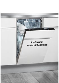 Beko Vollintegrierbarer Geschirrspüler »dis16015«, dis16015, 10 Maßgedecke, Mit Watersafe+ silberfarben, Luftschallemission: 49 dB(A)