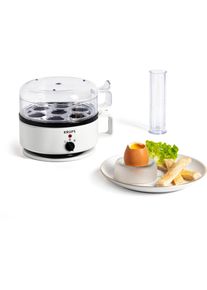 Krups Eierkocher »f23070 Ovomat Super«, Für 7 St. Eier, 400 W, 2 Kochprogramme, Praktisches Zubehör, 7 Eier Gleichzeitig weiß, Hohes...