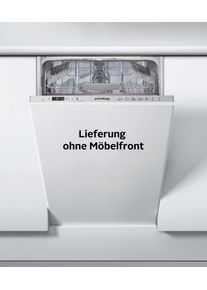 Privileg Vollintegrierbarer Geschirrspüler »Rsic 3M19«, Rsic 3M19 (2), 10 Maßgedecke silberfarben, Luftschallemission: 49 dB(A)